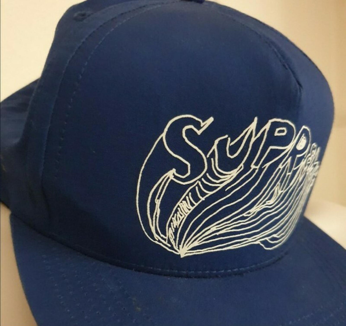 SS15 Supreme x Daniel Johnston 5-Panel-Cap Blau