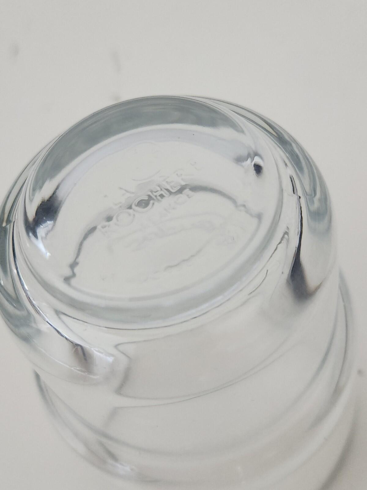 FW24 Supreme x La Rochere Water Glass 8.05oz Made In France Clear Molded Logo