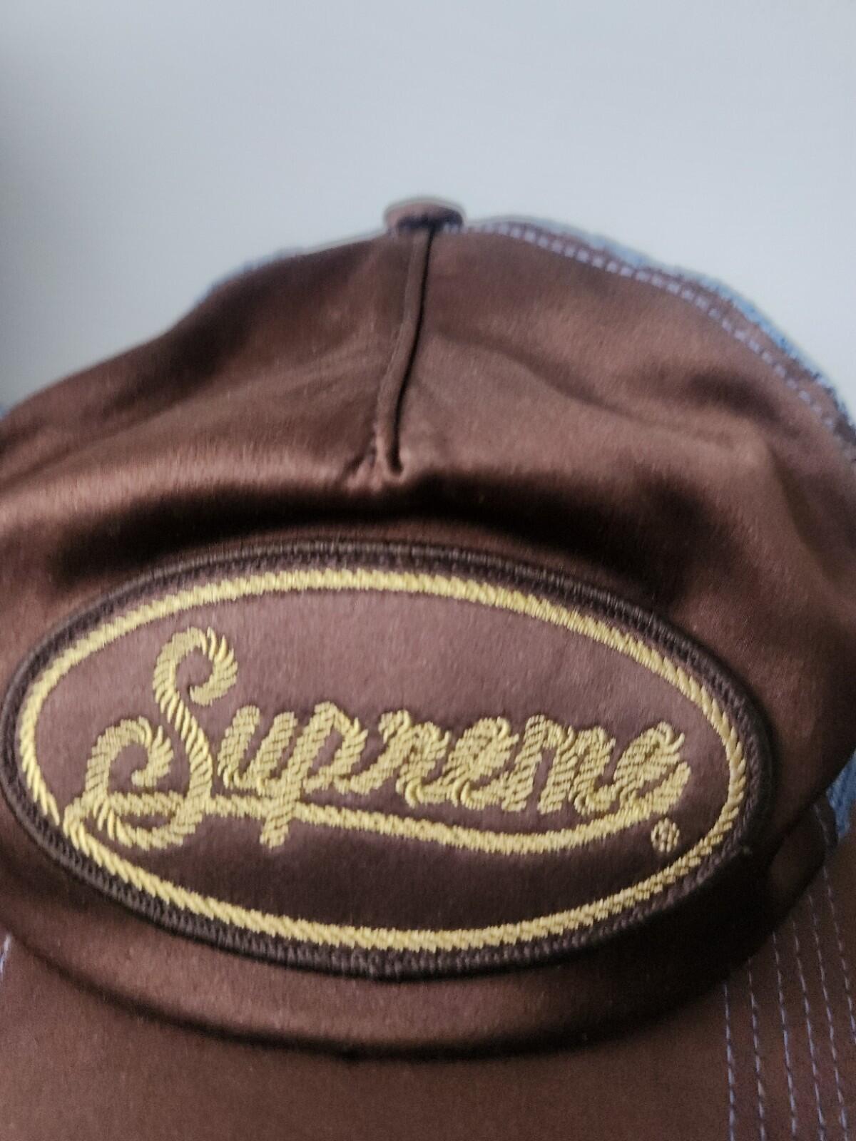 SS22 Supreme Silk Mesh Back 5-Panel Brown