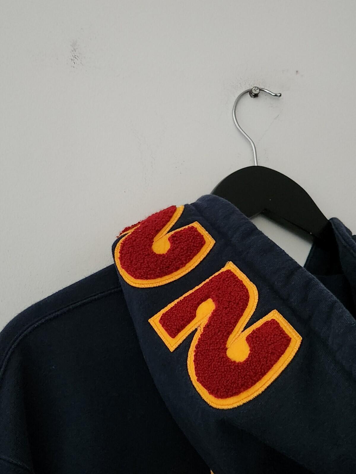 SS22 Supreme Team Chenille Kapuzenpullover Größe M Navy Hoodie