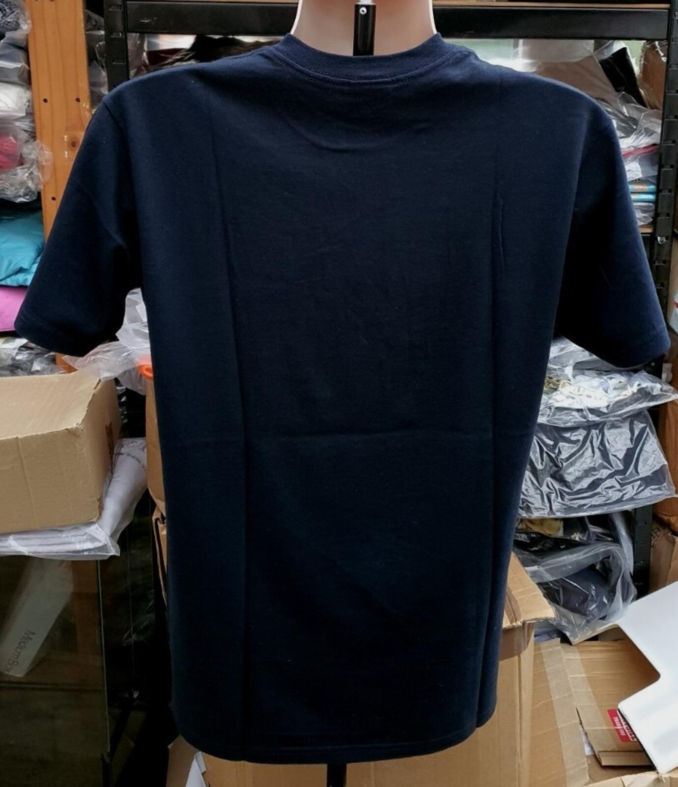 SS12 Camiseta Supreme Logo Árabe Azul Marino Talla M