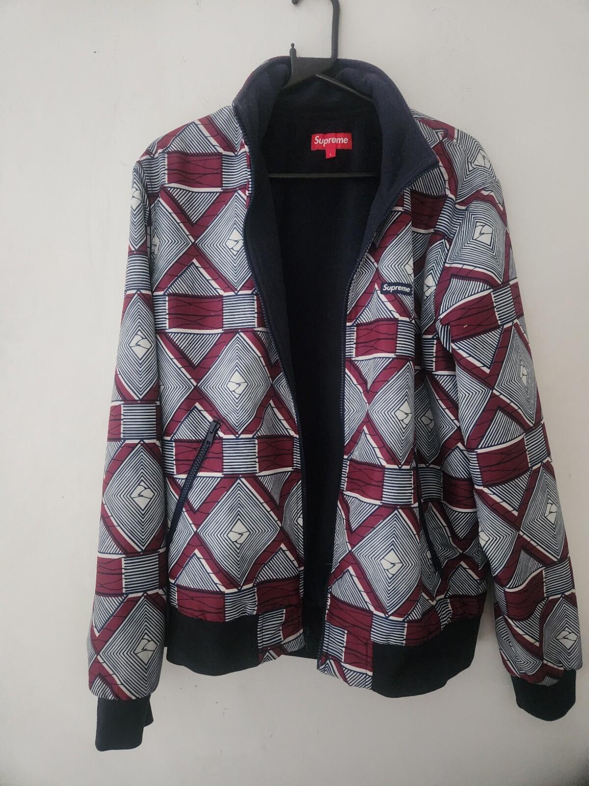 SS12 Supreme African Windbreaker size L Large jacket vintage 2012 rare coat top