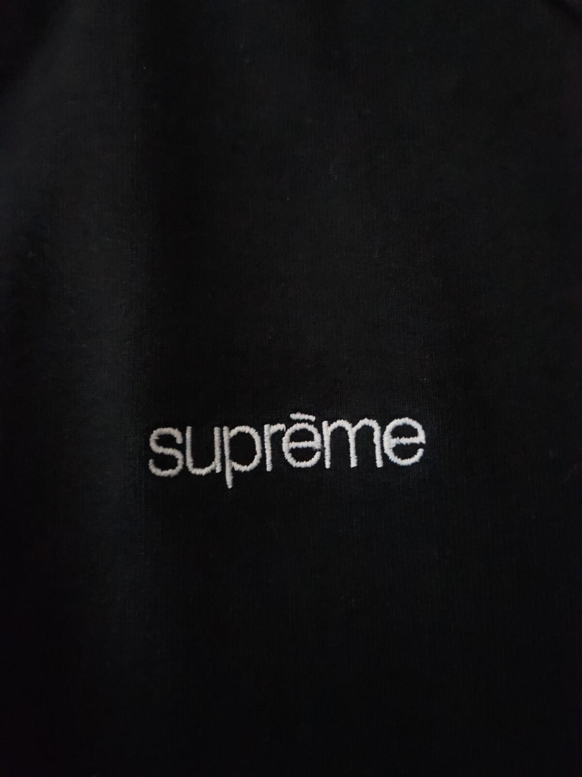 FW14 Supreme Fleece Warm Up Jacket Black Size L