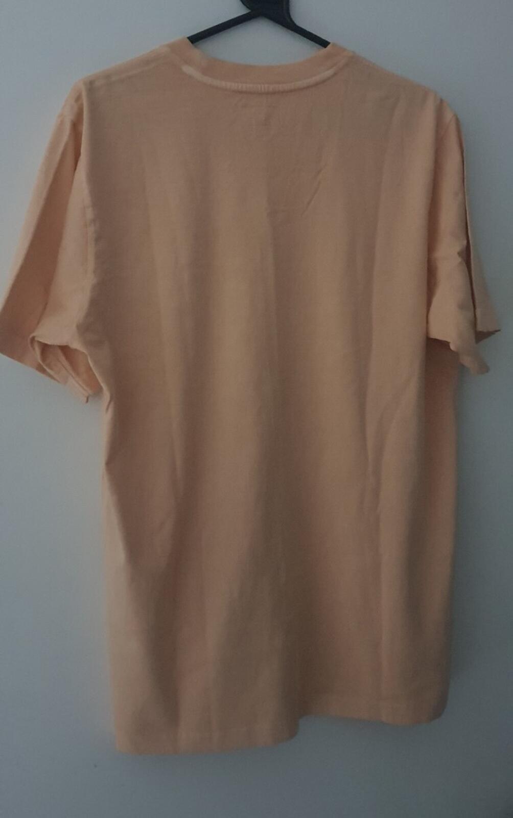 SS18 Supreme Overdyed tee size M medium Peach
