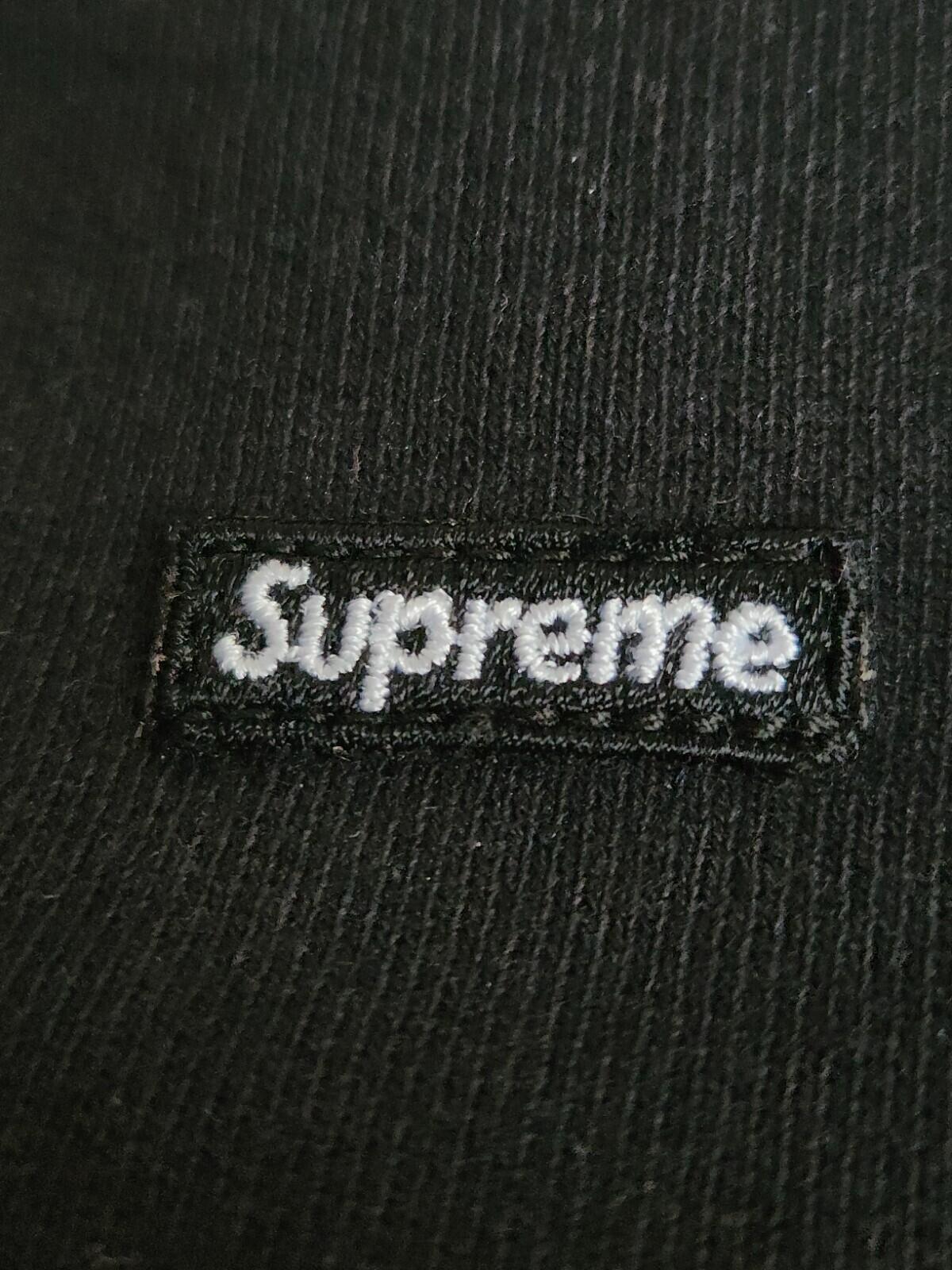 FW20 Supreme Zip Up Sweat Vest Black Size S