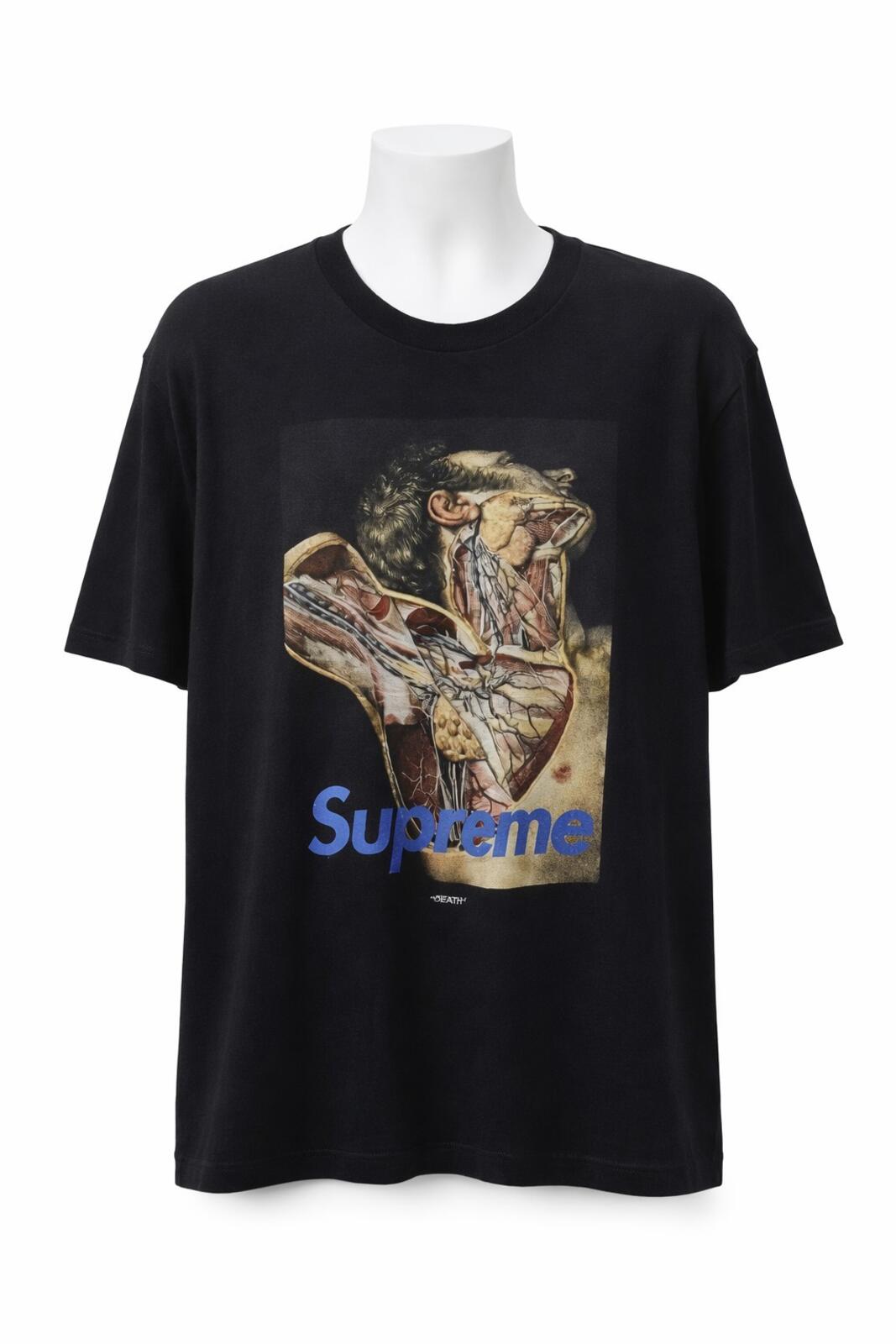 FW14 Supreme x Undercover Anatomy black Tee size XL T-shirt Vintage 2014 Rare