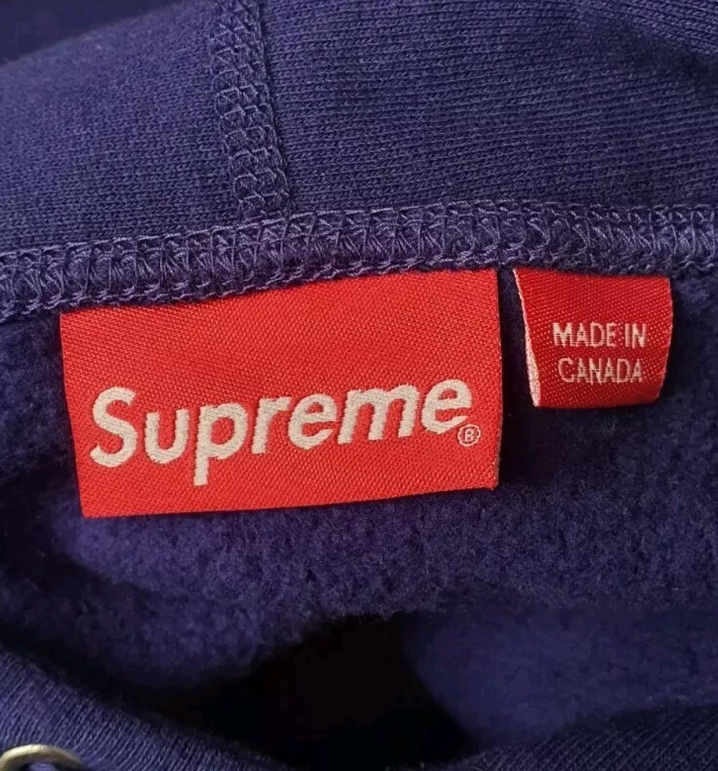 SS20 Supreme S Logo hooded sweatshirt size L Large Royal hoodie Blue
