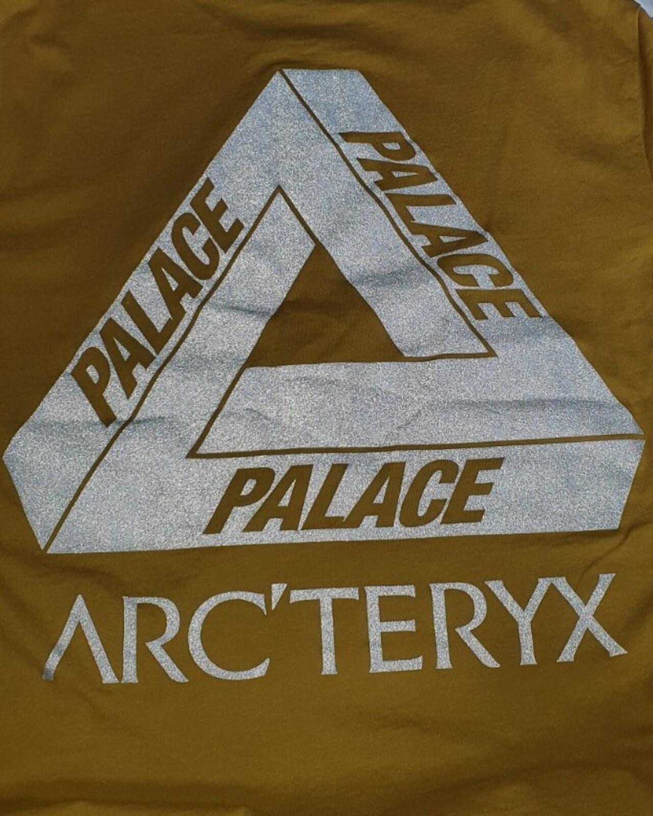 FW20 Palace x Arc'teryx tee size S small gold T-shirt reflective triferg yellow