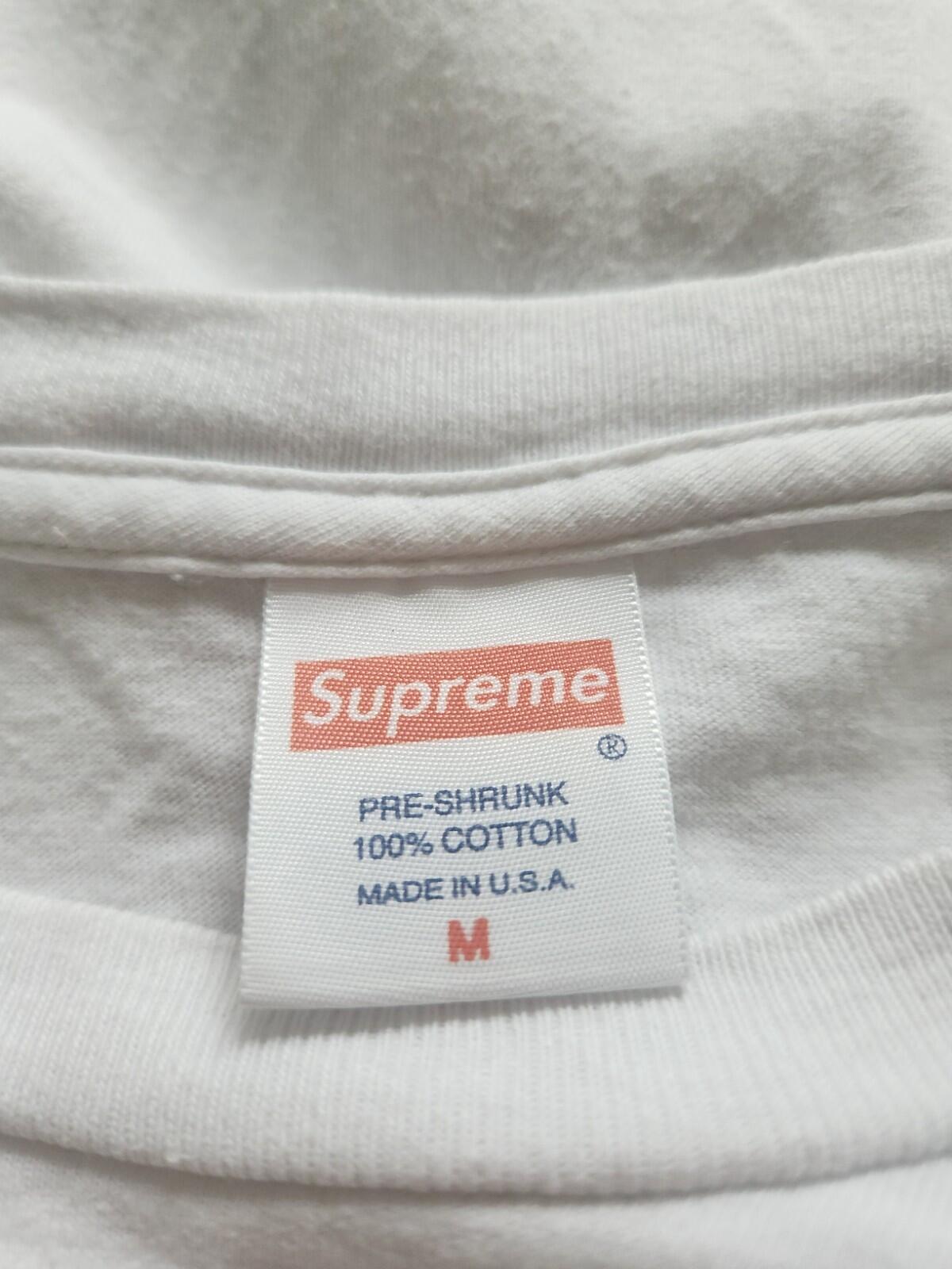 SS16 Supreme x Morrissey Photo Tee Size M Medium White T-shirt Made In USA