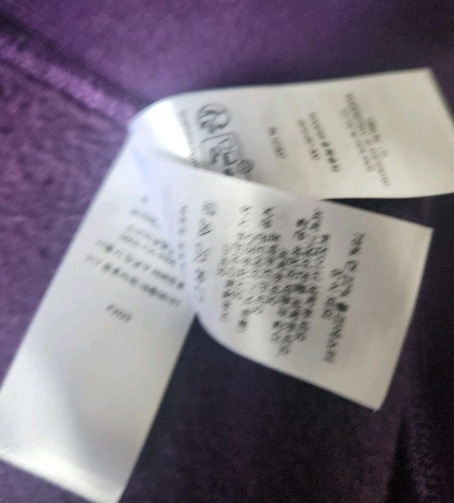 FW23 Supreme Varsity Hooded Sweatshirt size L large dark purple hoodie