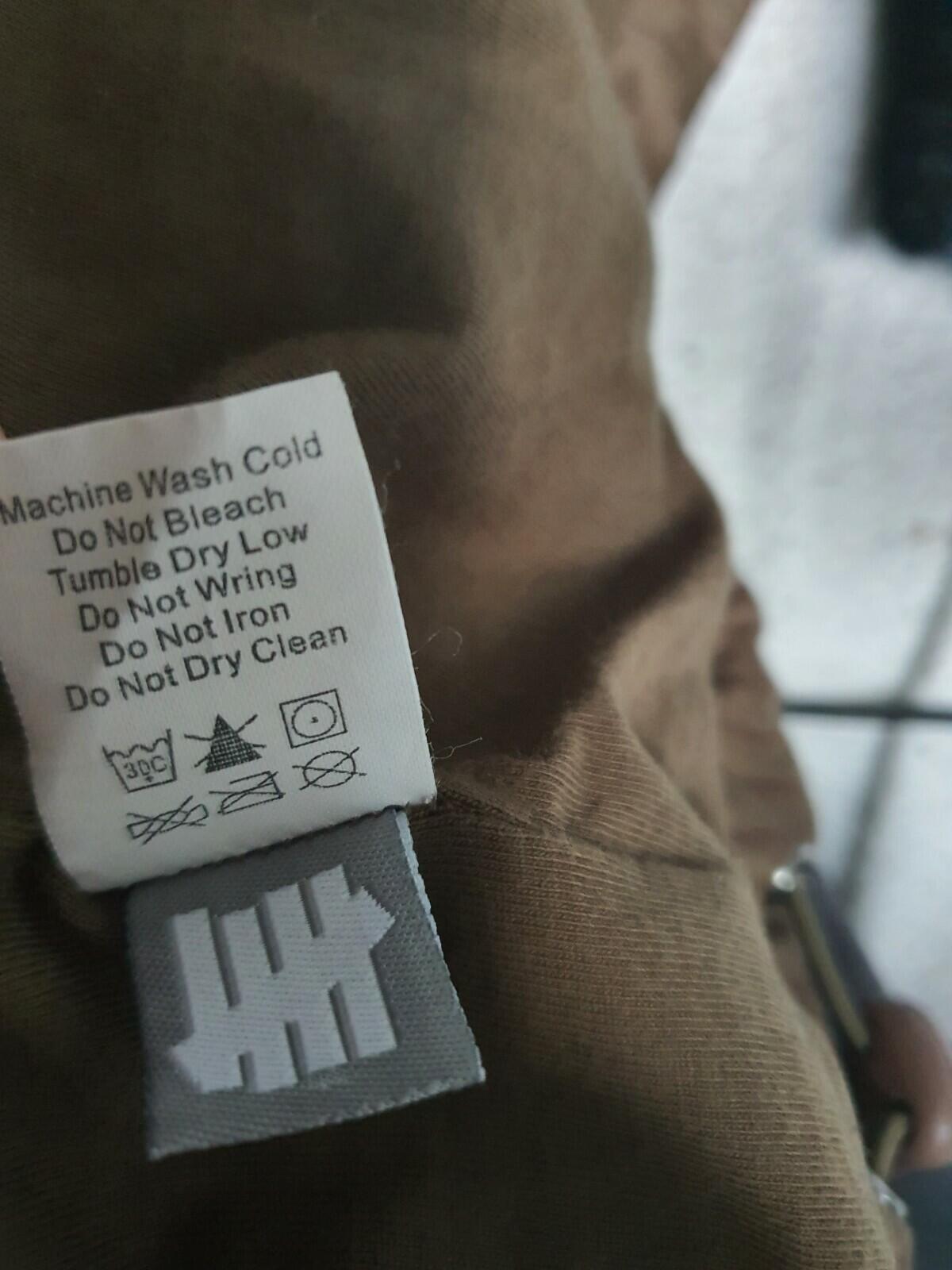 UNDEFEATED Bad Sports Coach Nylon Jacket size M