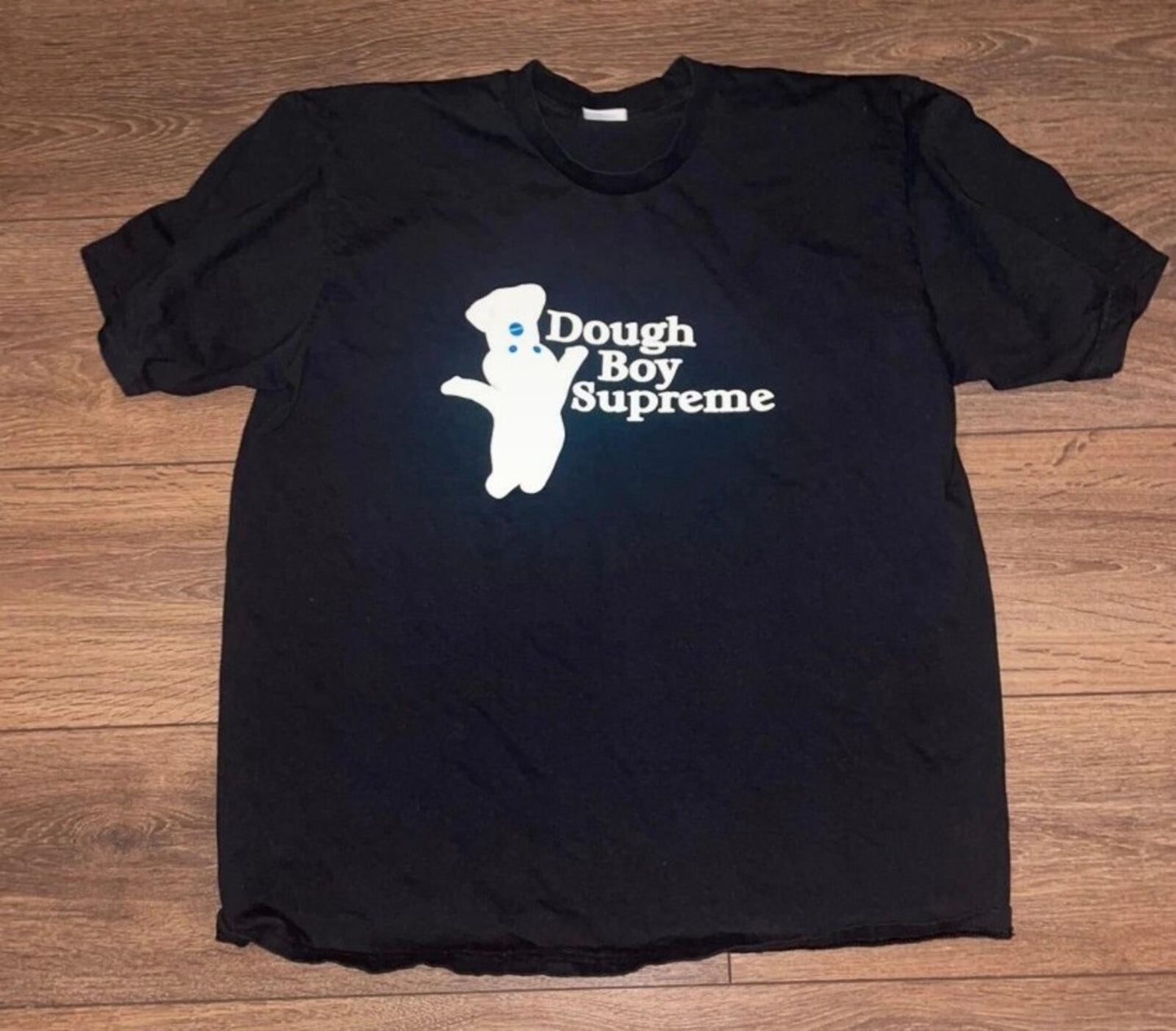 FW22 Supreme Doughboy black Tee L large T-shirt