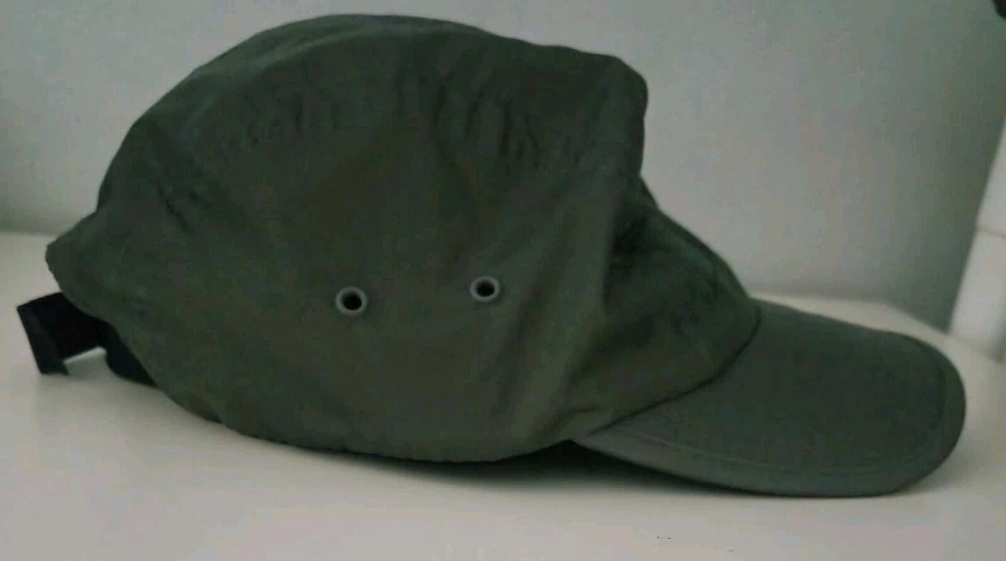 SS20 Supreme Reflective Camp Cap Black Silver Hat Box logo Made In U.S.A
