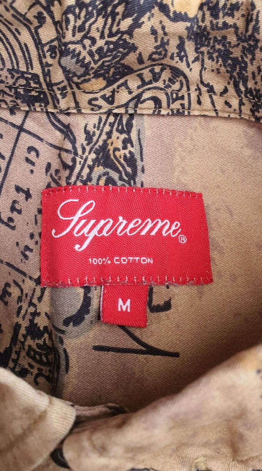 FW13 Supreme Occult Shirt Hellbraun Größe M