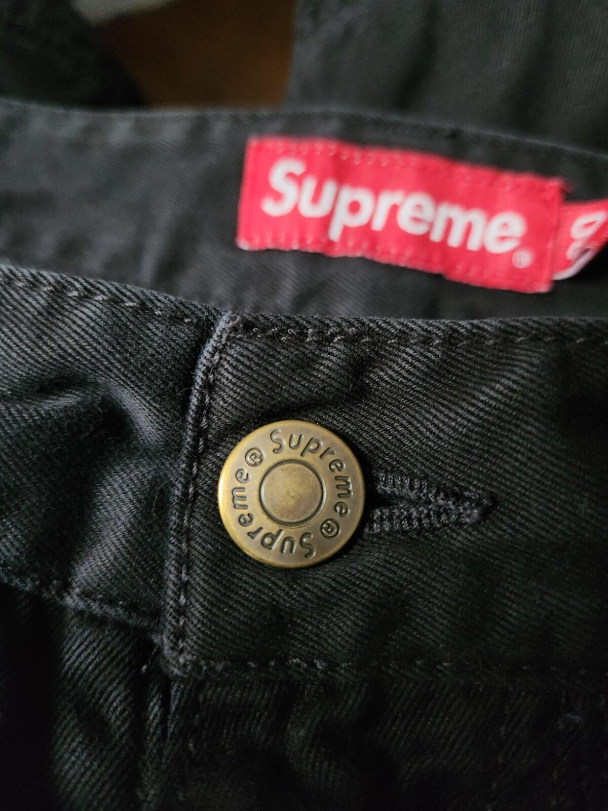 FW21 Supreme Zip-Off Utility Pant Black Trousers Shorts Size 30 W30 L30 S Small