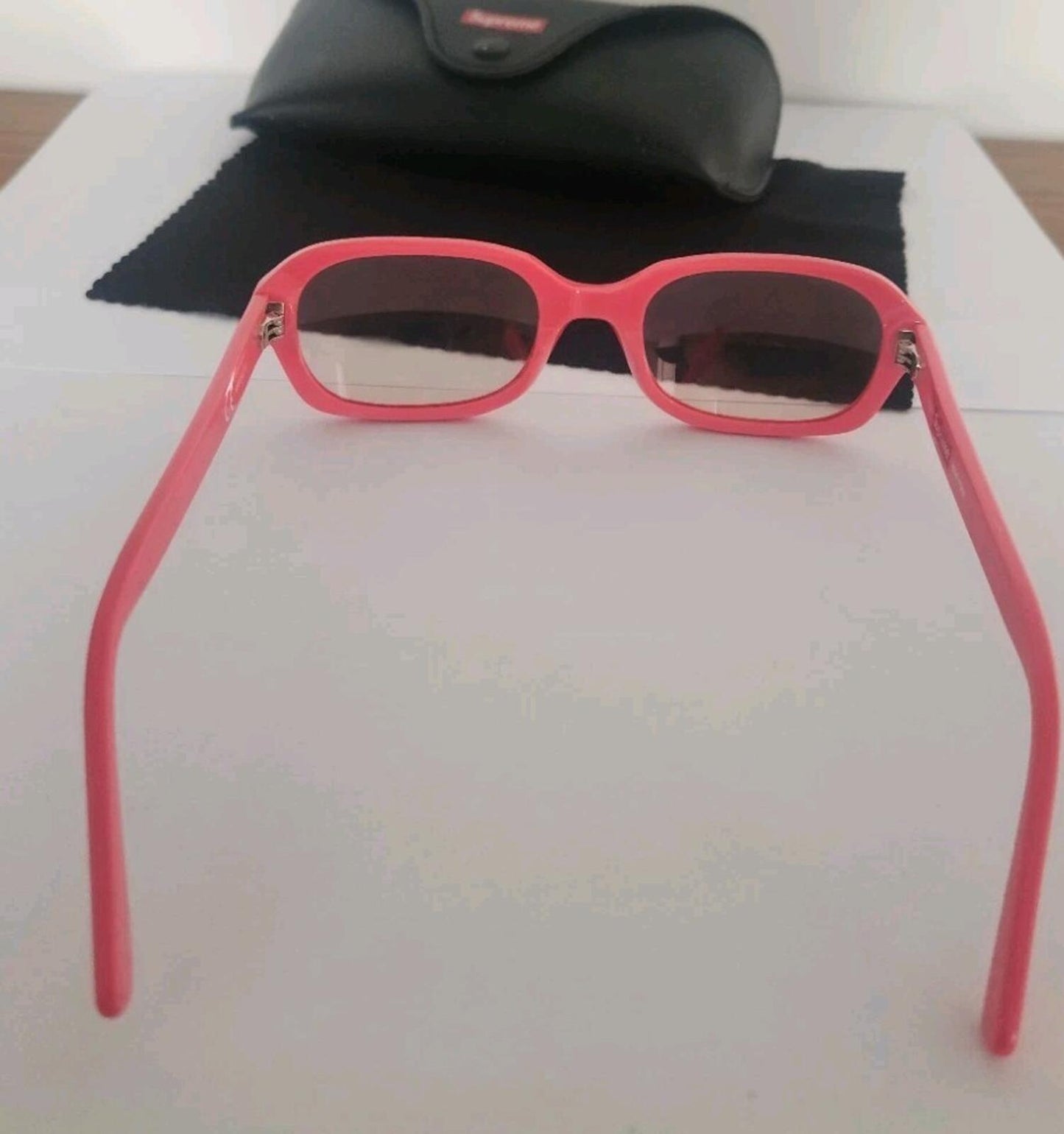 SS21 Supreme Vega sunglasses Pink made in Italy glasses accessory handmade