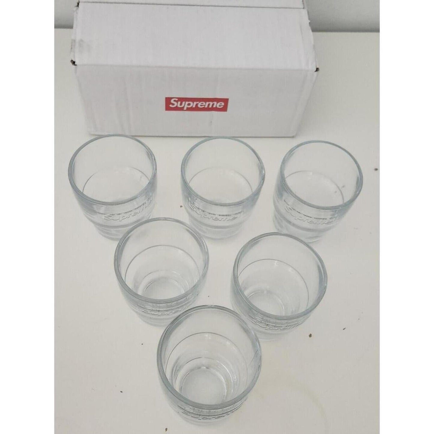 FW24 Supreme x La Rochere Water Glasses 8.05oz Clear