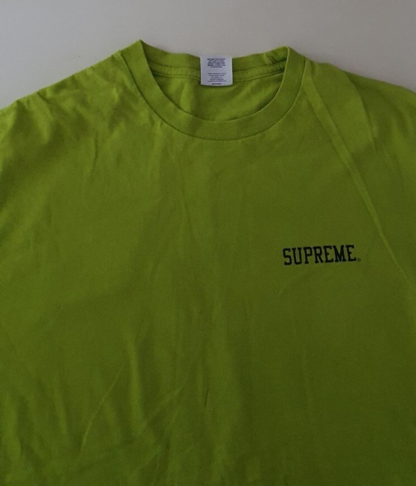 FW17 Supreme x Akira Pill Lime tee size L large T-shirt Anime Japanese