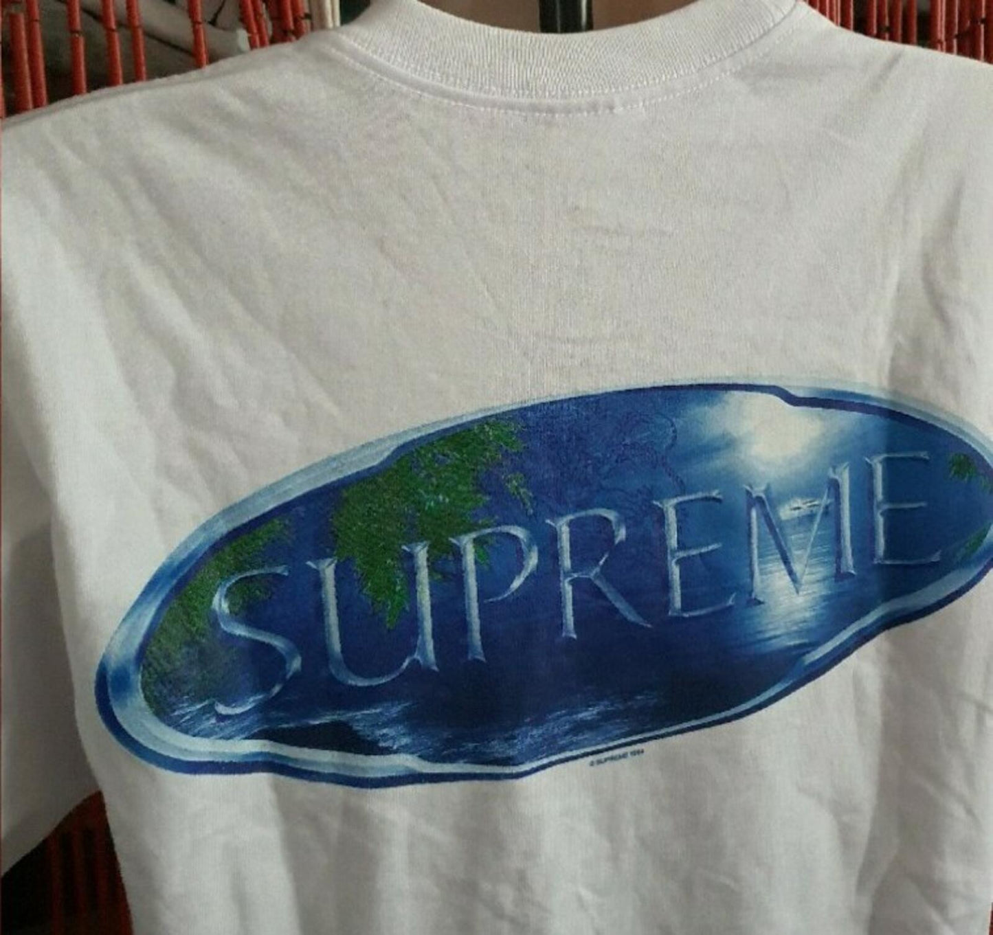 SS16 Supreme Lagoon Tee White Size M