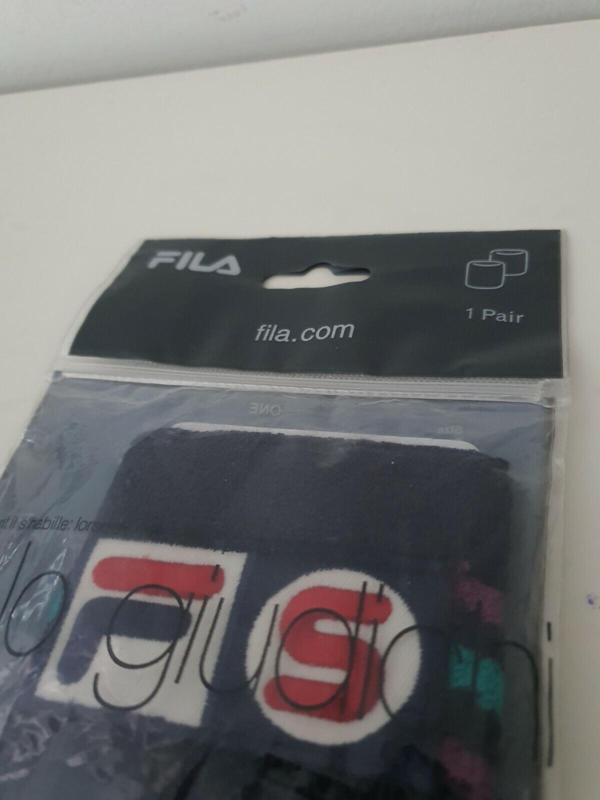 SS07 Supreme x Fila Armbänder 1 Paar Vintage 2007 Neu und sehr seltenes Accessoire