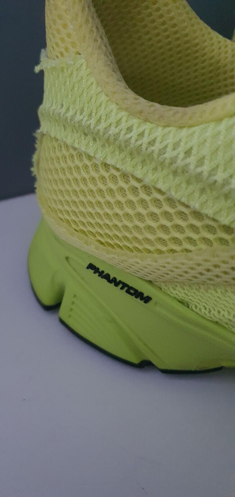 £525 BALENCIAGA Phantom Sneaker Lime And Black UK 10 US 11 EUR 44 trainers Mesh