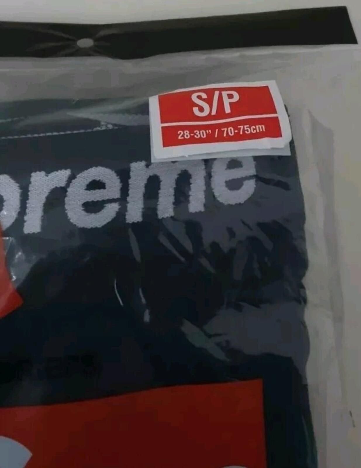 FW24 Supreme Hanes boxer briefs (4pack)Size S Small Black Underwear