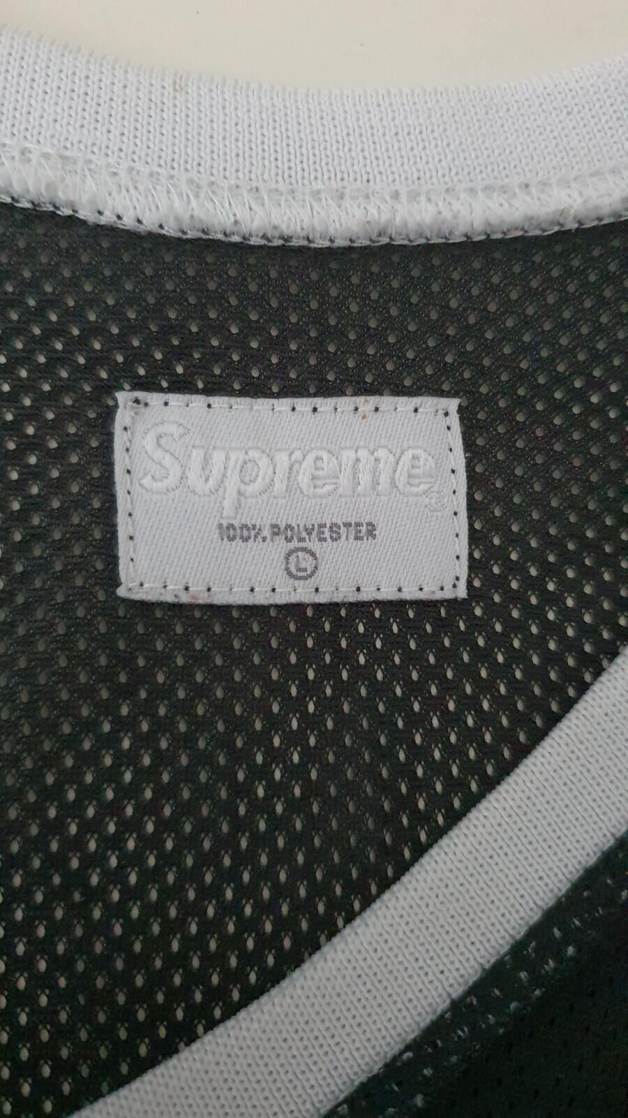SS09 Supreme Appletown Mesh Tank Top Black Playboy Size L