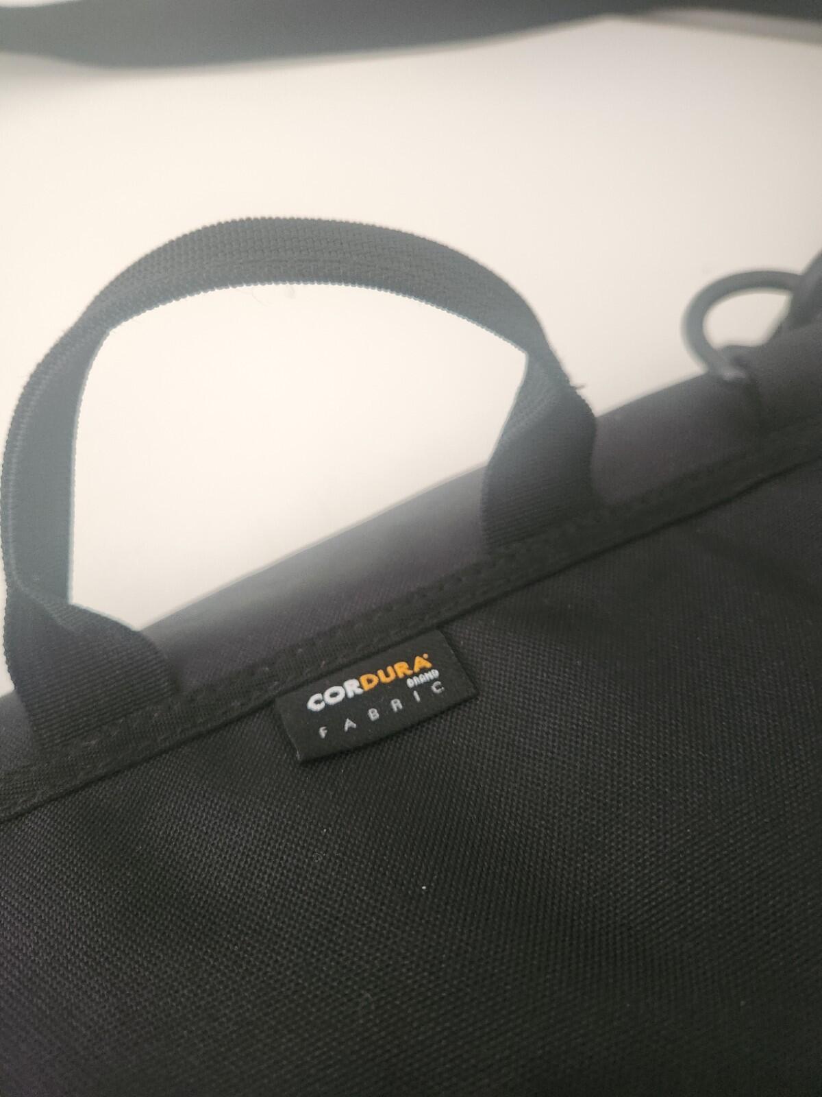SS20 Supreme waist bag Black Shoulder Belt Cordura