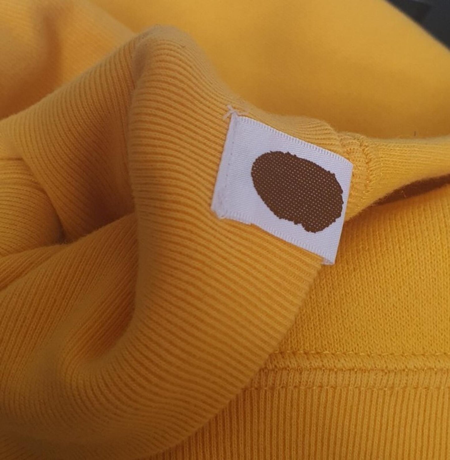 A BATHING APE Bape head one point Crewneck RRP £199 yellow