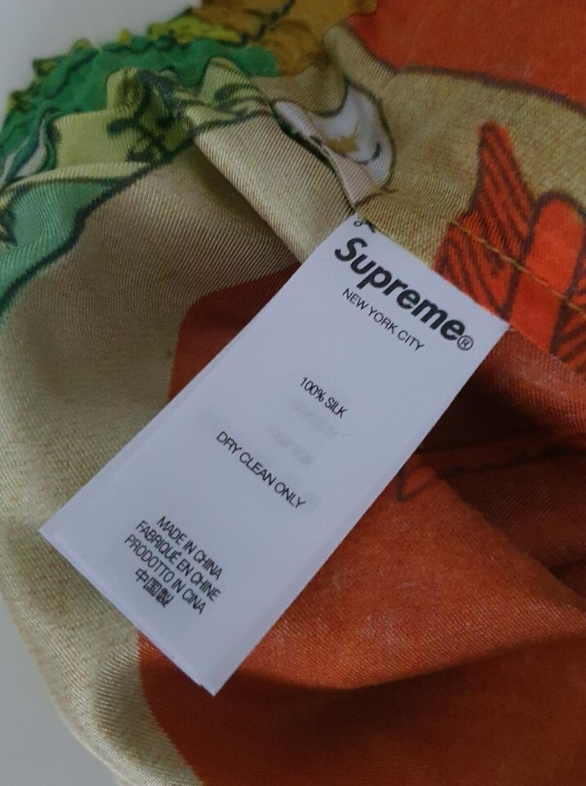 SS23 Supreme Ronin Silk Short Gold Size S