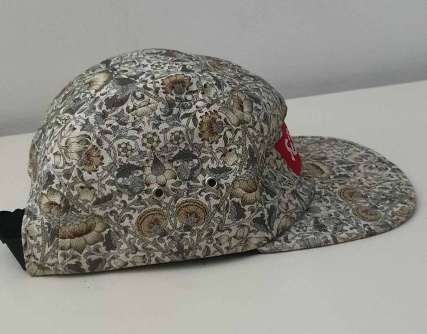 SS12 Supreme Liberty Art Fabrics Floral Camp Cap vintage 2012 hat box logo Rare