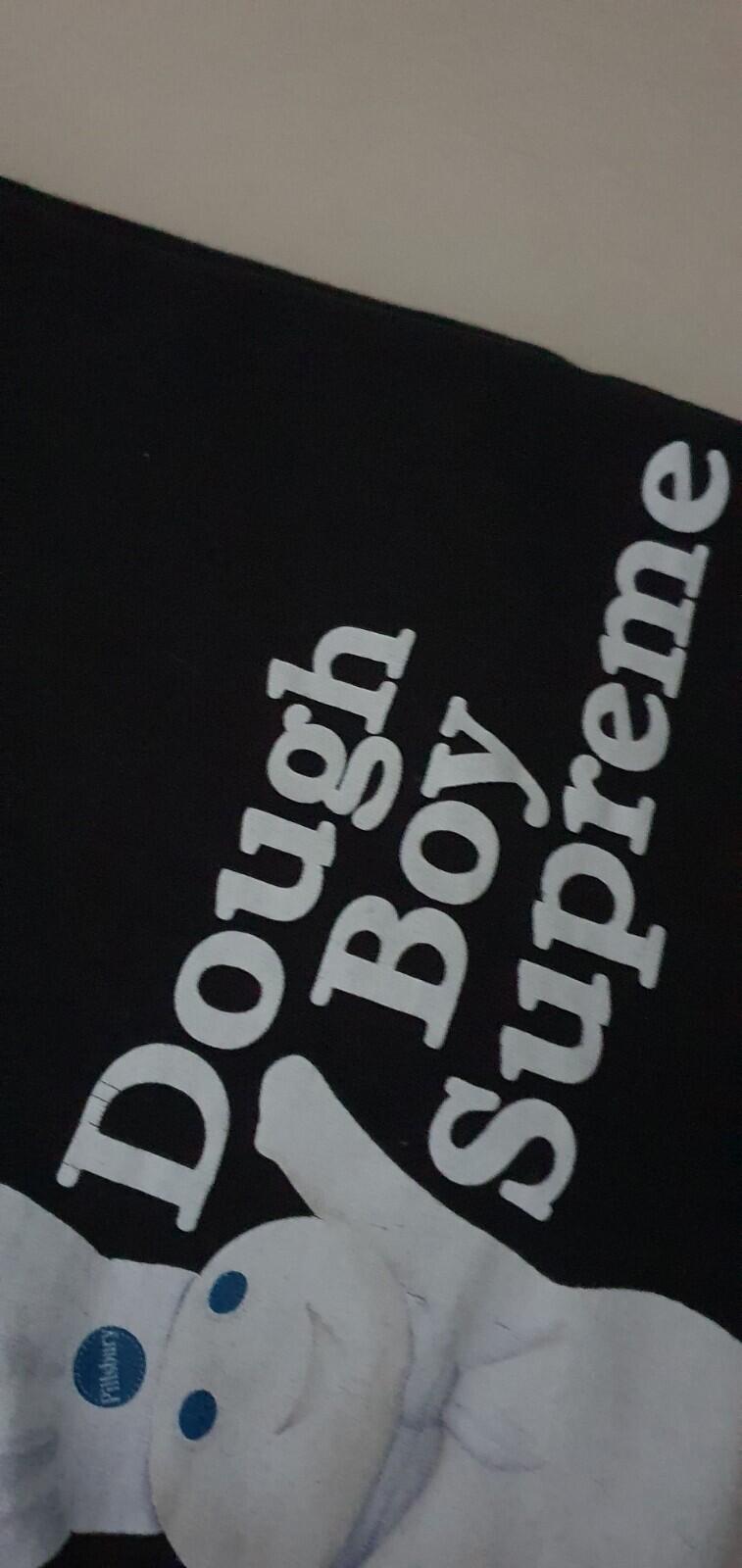 FW22 Supreme Doughboy black Tee L large T-shirt