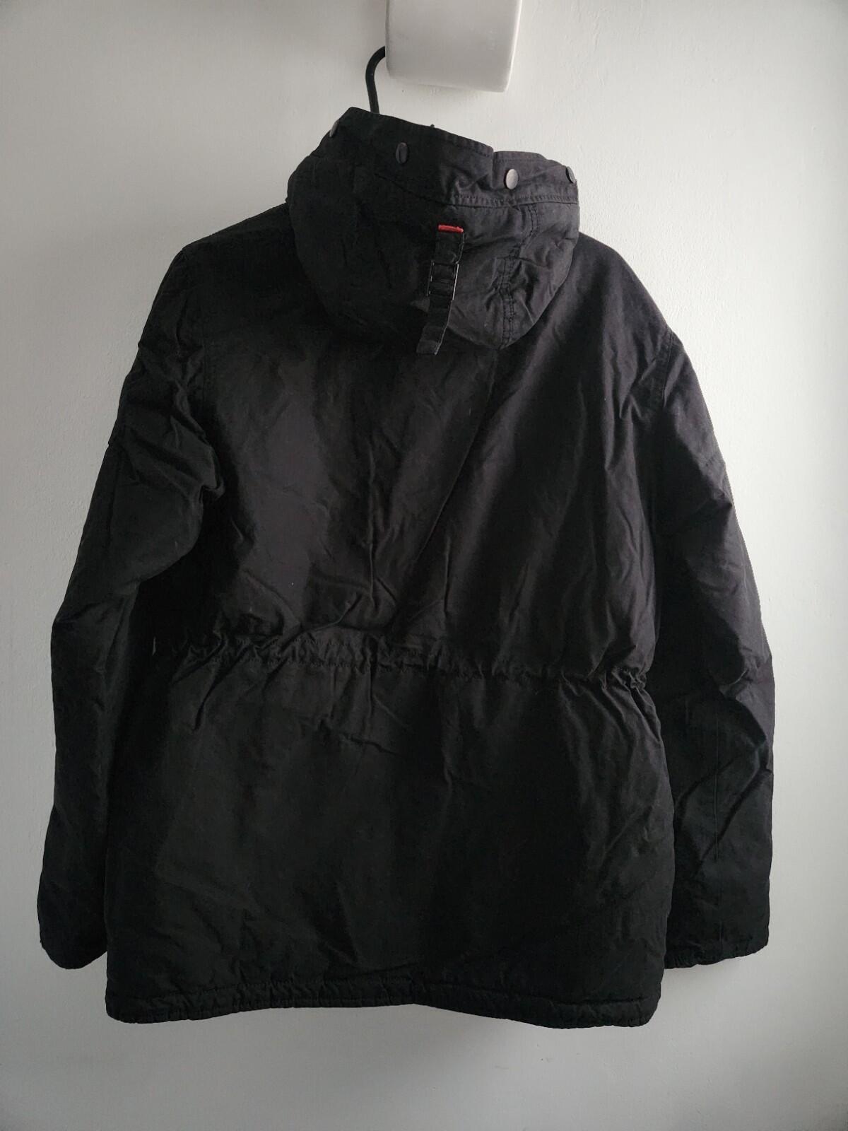 FW12 Supreme Waxed Cotton N-3B Jacket Black Size M