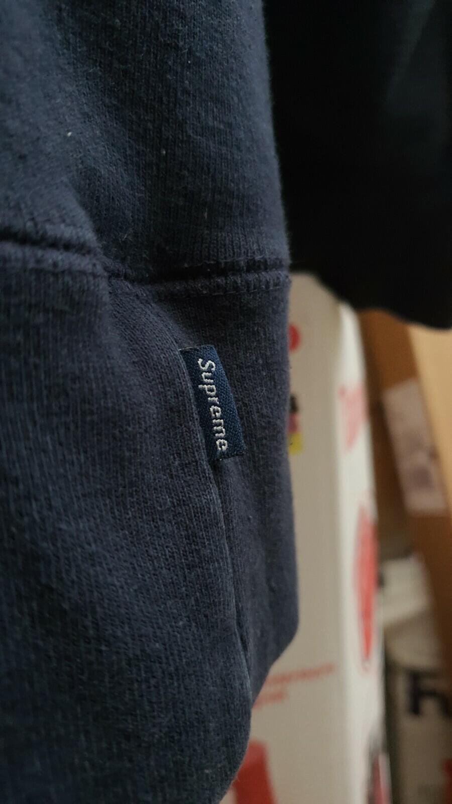 SS16 Supreme S Logo navy crewneck size L large sweatshirt Jumper