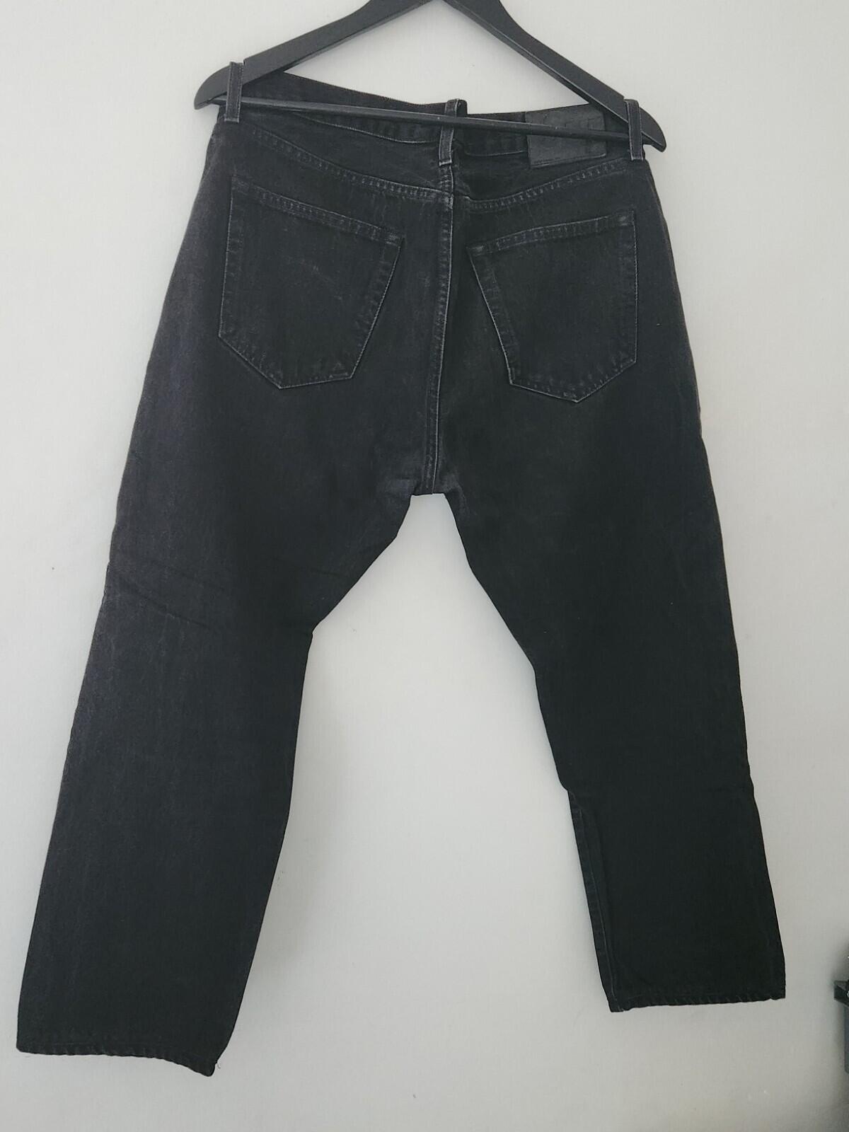 FW16 Supreme Black Slim Jeans Size 34 W34 L27 altere