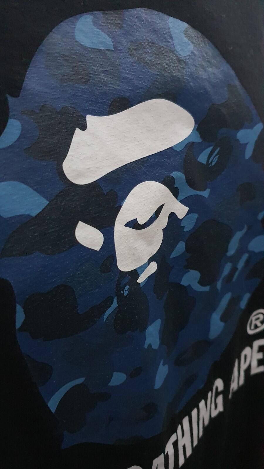 A Bathing Ape Bape Color Camo Tee Bape Head T-shirt size XL