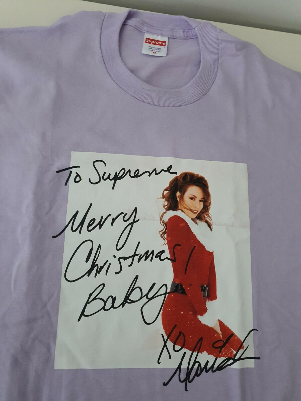FW20 Supreme Mariah Carey Tee Light Purple Size M