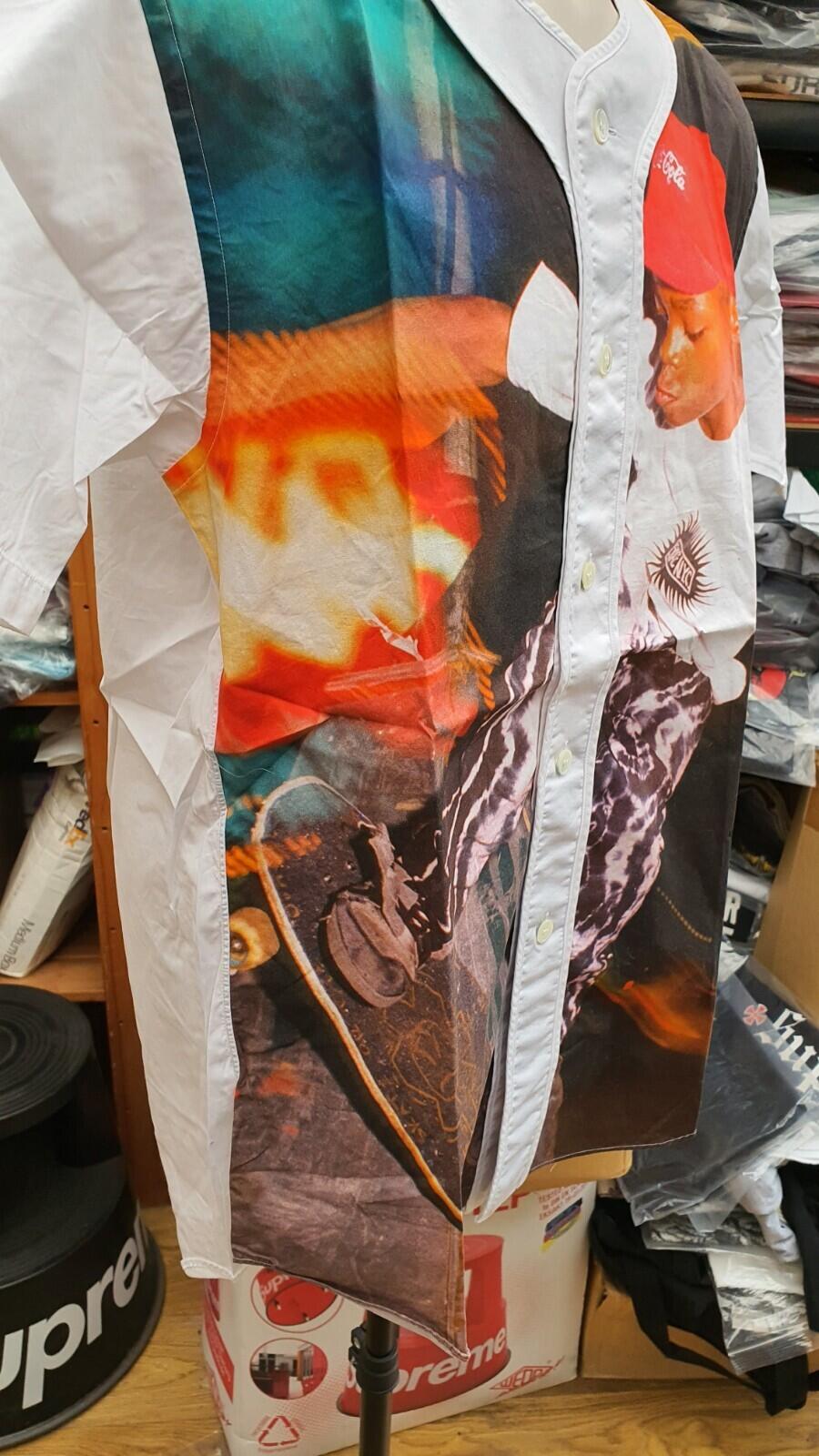 SS14 Supreme Comme Des Garçons Harold Hunter Baseball Jersey Shirt Size M