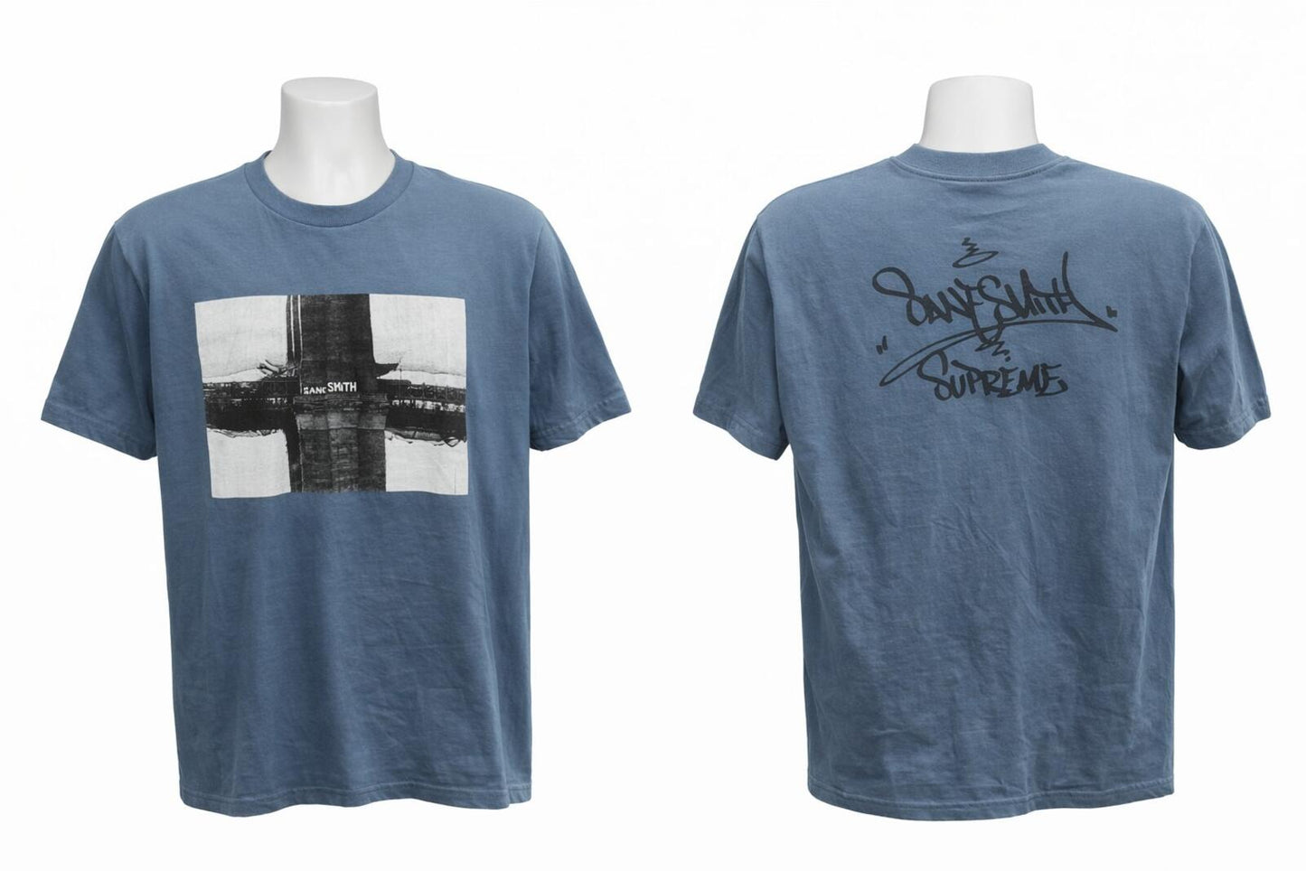 FW19 Supreme Bridge Tee Slate Size L Sane Smith