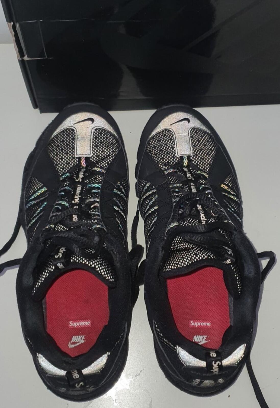 FW17 Supreme x Nike Air Humara '17 Sportschuhe Schwarz Größe US 10 UK 9 EU 44 Los