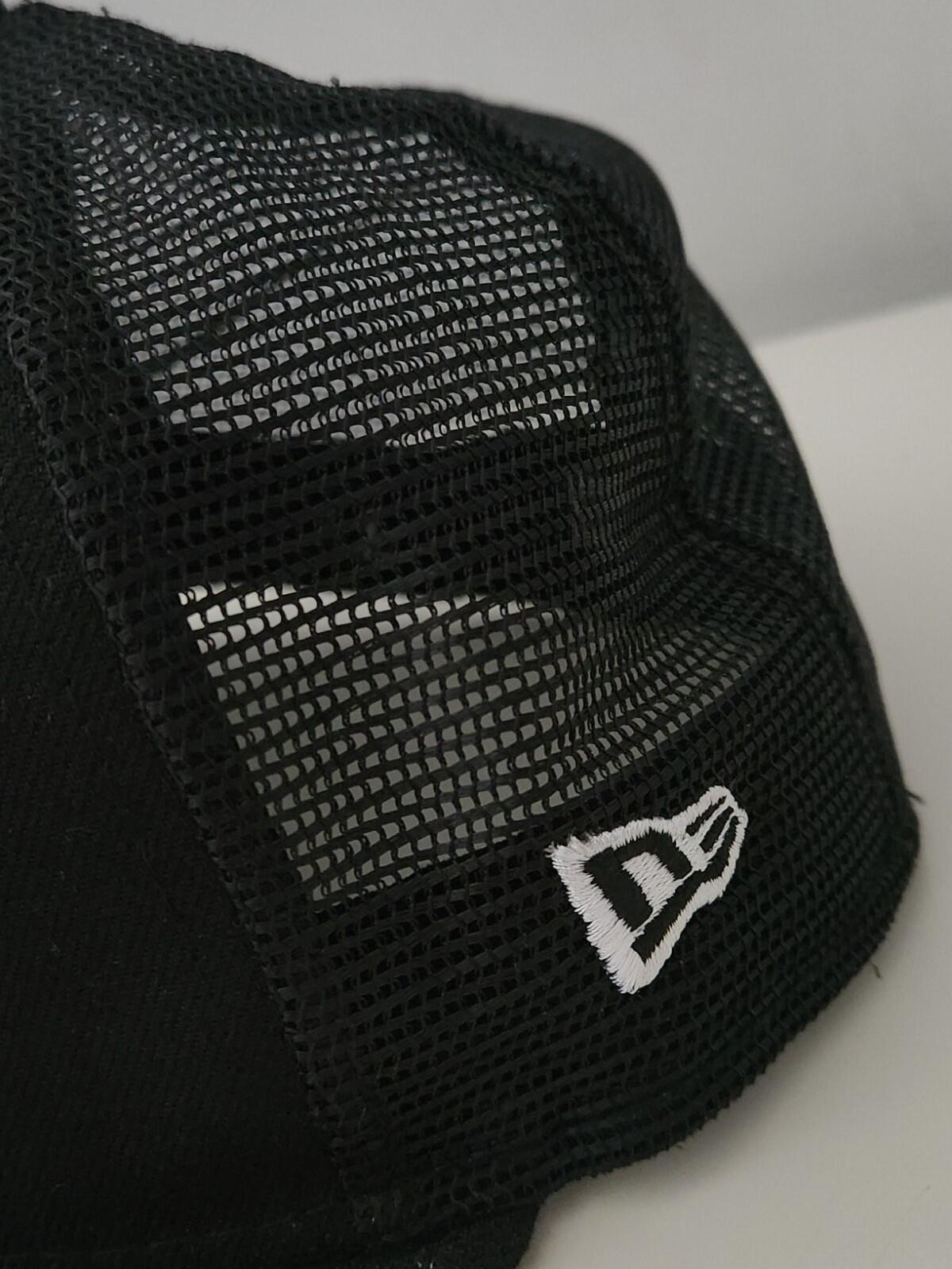 SS23 Supreme Box Logo Mesh Back New Era Hat size 7 1/4 black cap snapback