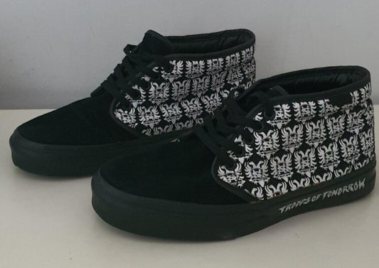 FW07 Supreme Vans Neighborhood Chukka 2007 zapatillas negras UK 8 EU 42 US 9 Raras