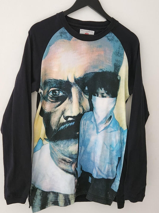 2005 Supreme Shawn Mortensen Zapatista Raglan L/S T-Shirt Größe L