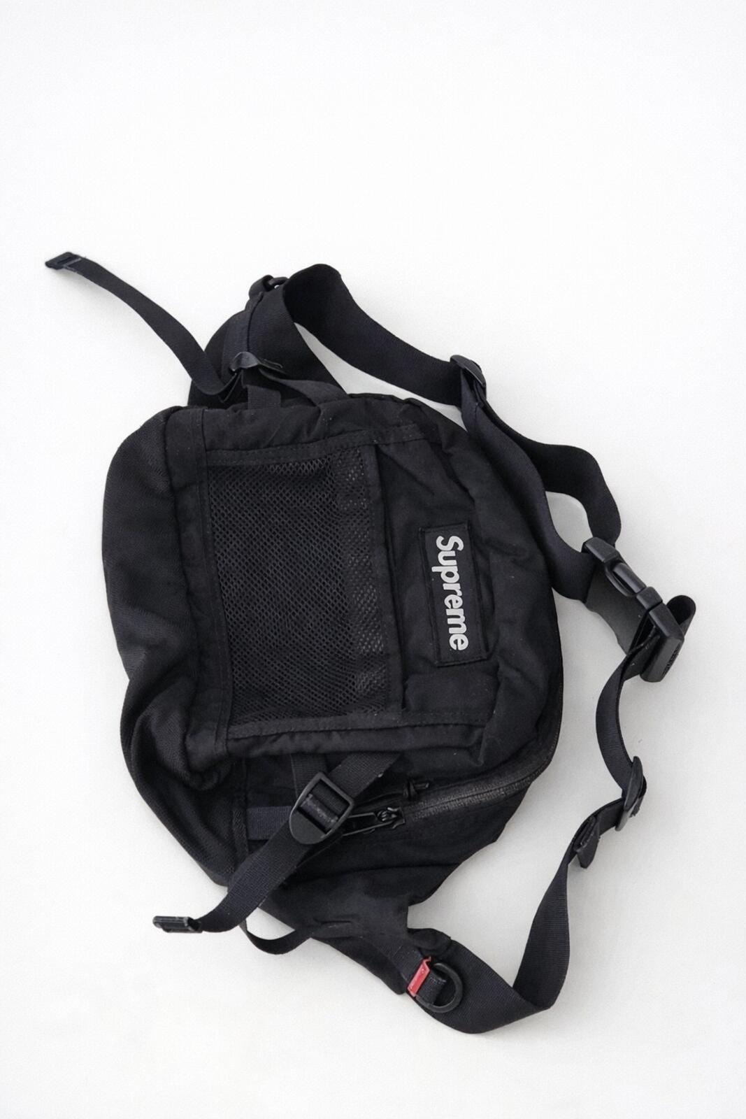 FW15 Supreme Umhängetasche Schwarz