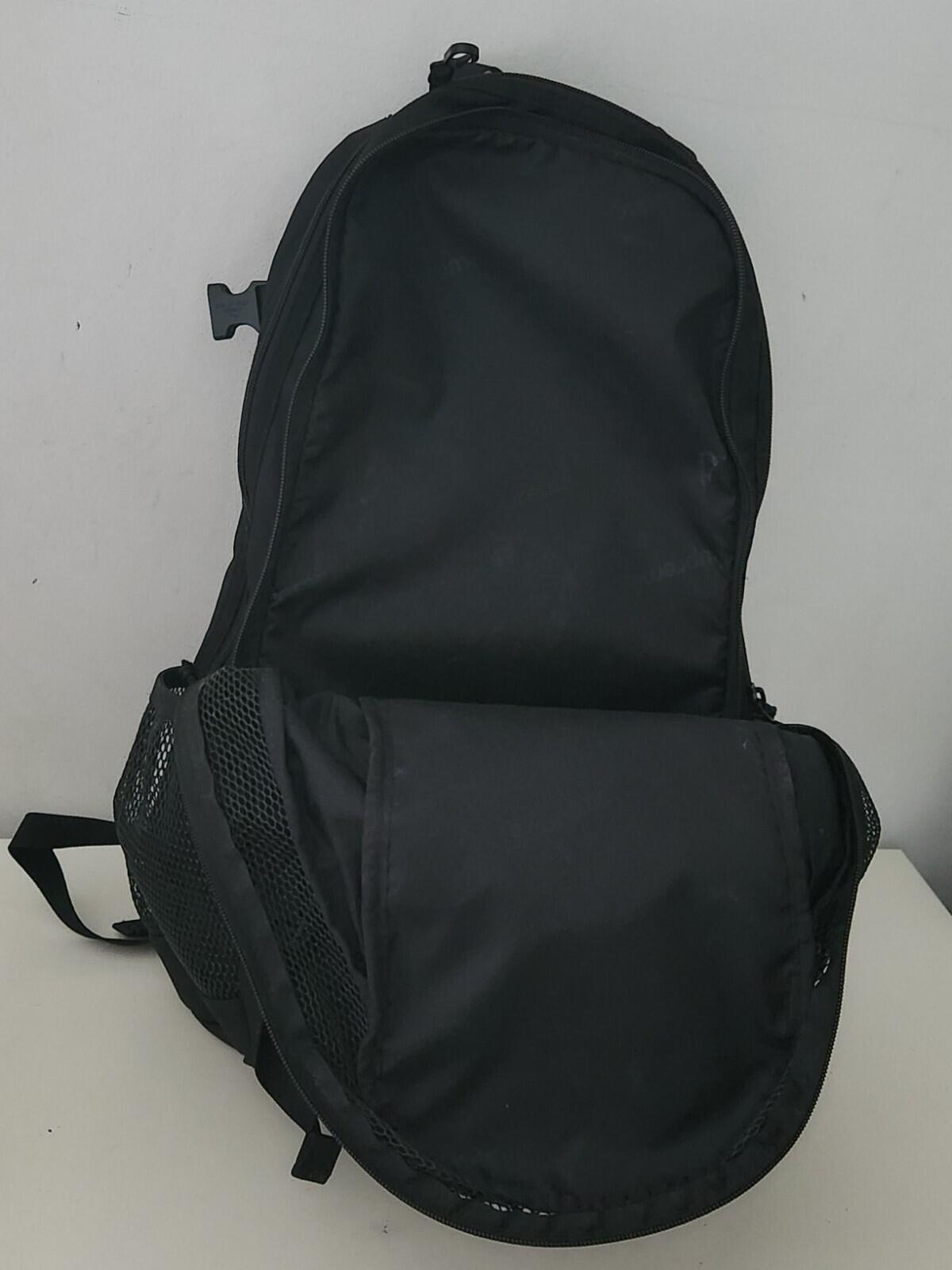SS20 Supreme Schwarzer Rucksack Cordura Tasche Mesh Rucksack