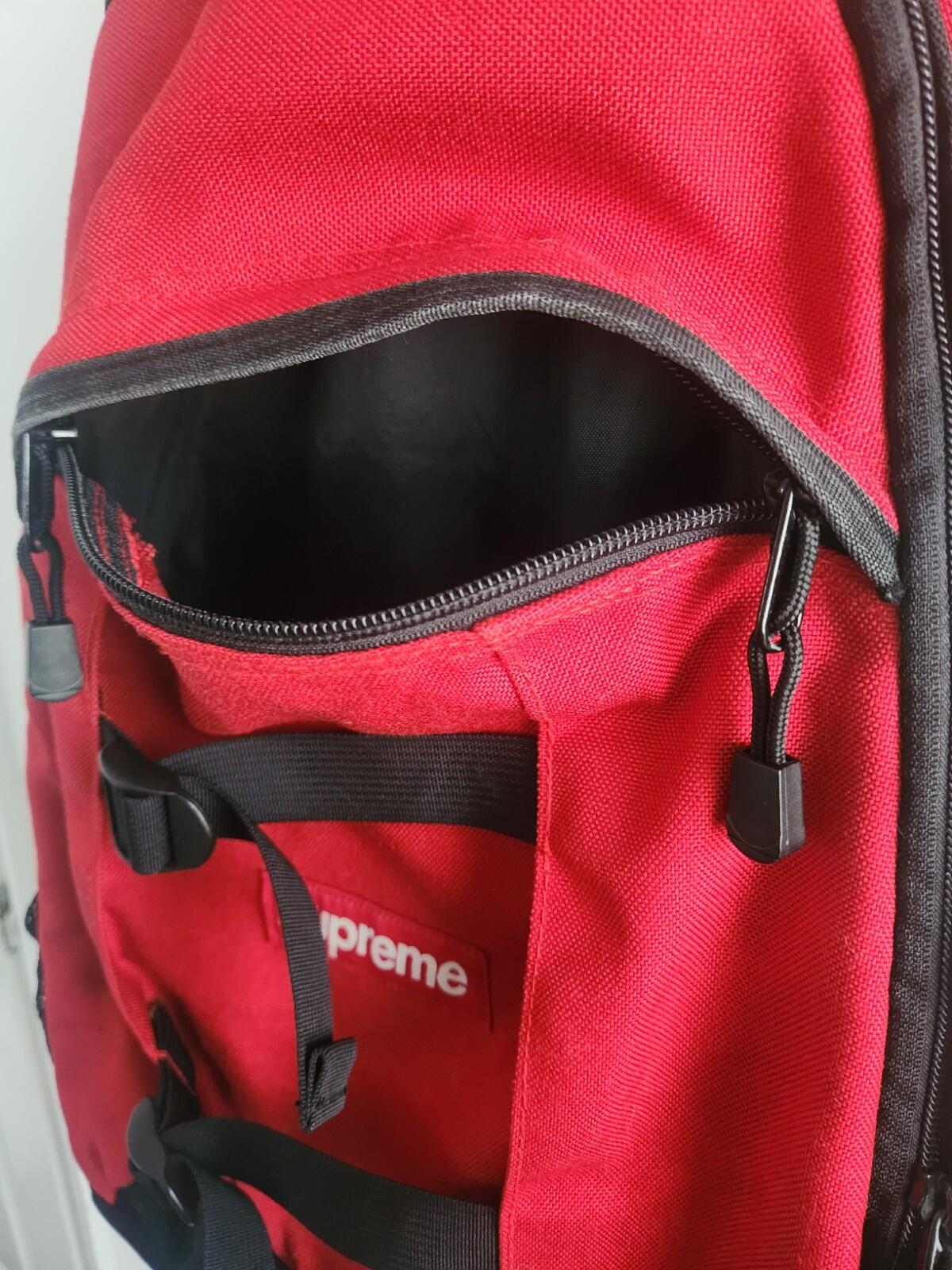 SS14 Supreme Backpack  Red