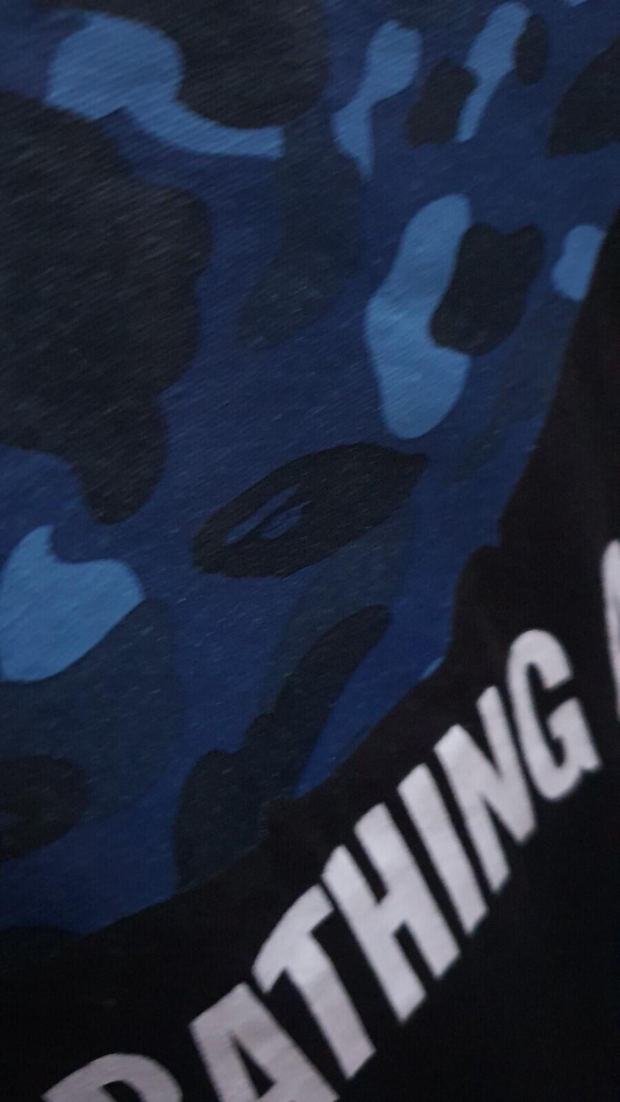 A Bathing Ape Bape Color Camo Tee Bape Head T-shirt size XL