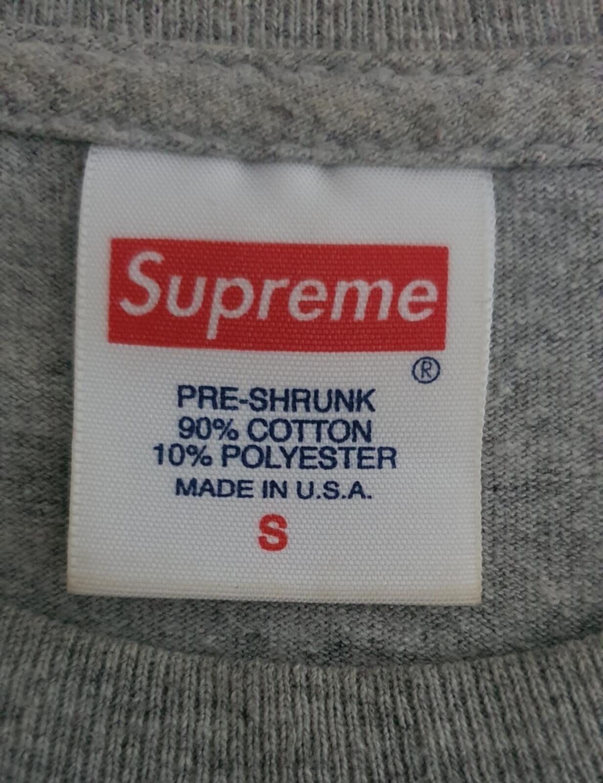 SS14 Supreme Taxi Driver Tee Heather Grey Size S Robert De Niro