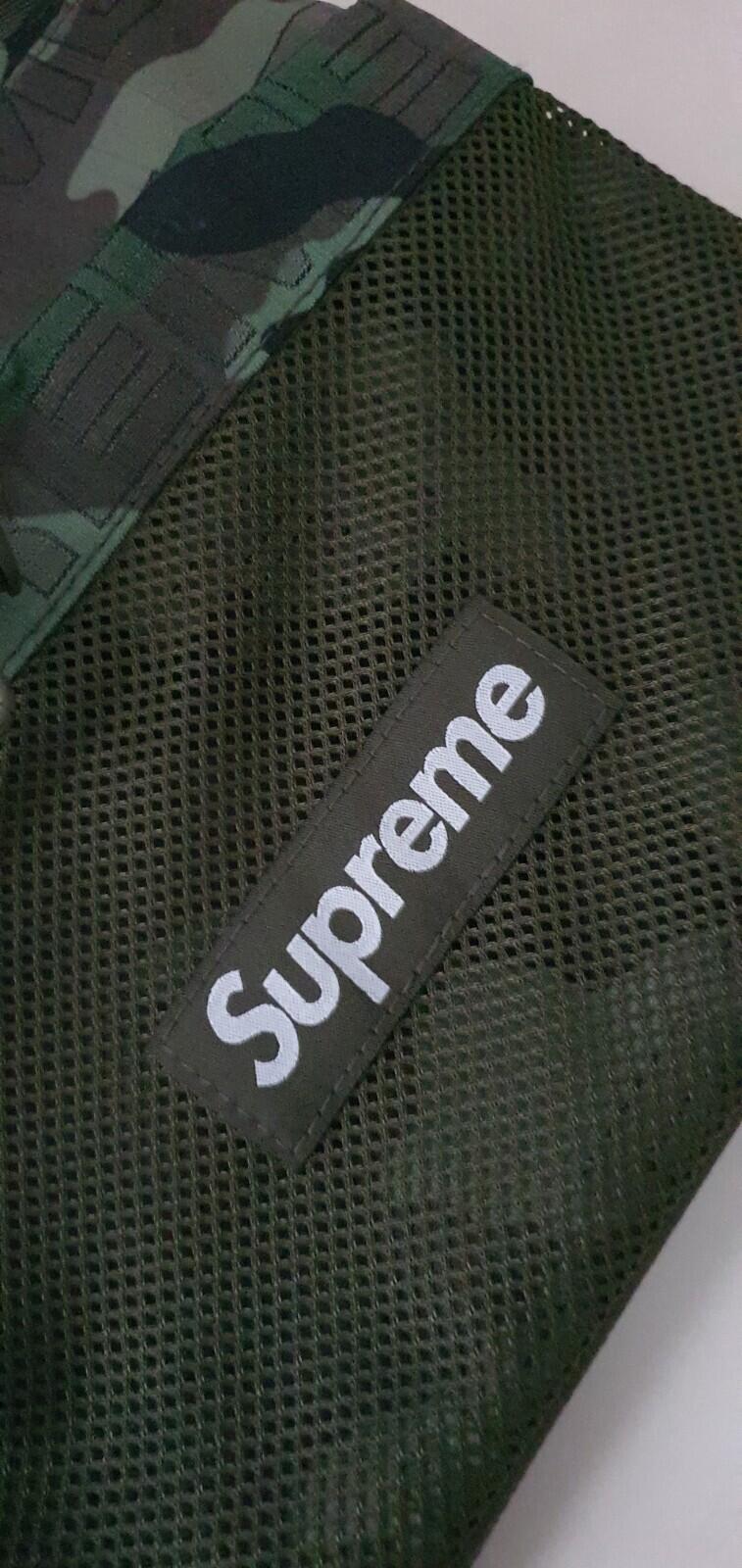 FW21 Supreme Side Bag Woodland Camo