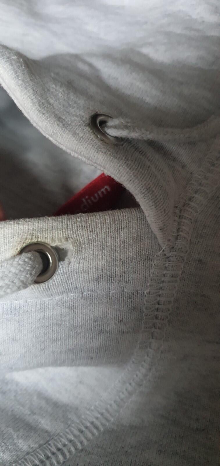 FW19 Supreme The Most Hooded Sweatshirt Heather Grey Size M